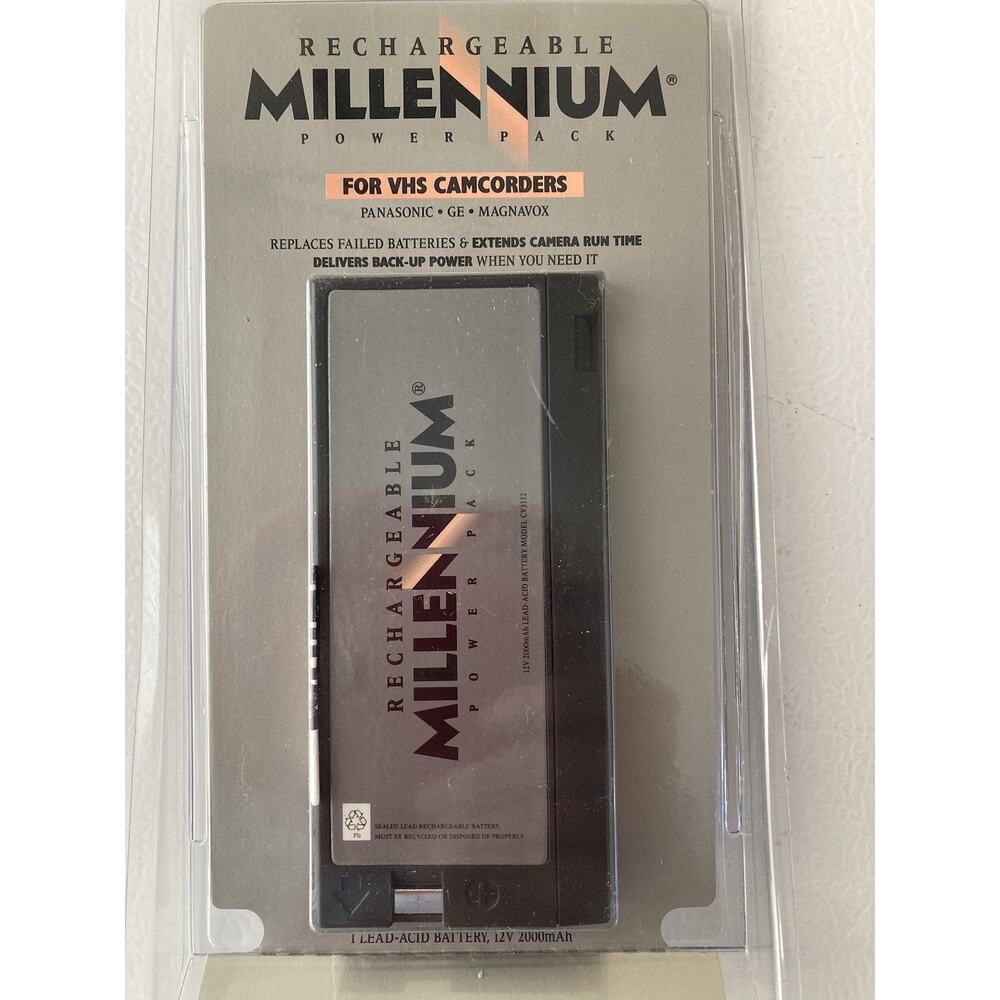 Millennium Rechargeable Camcorder Battery 12V